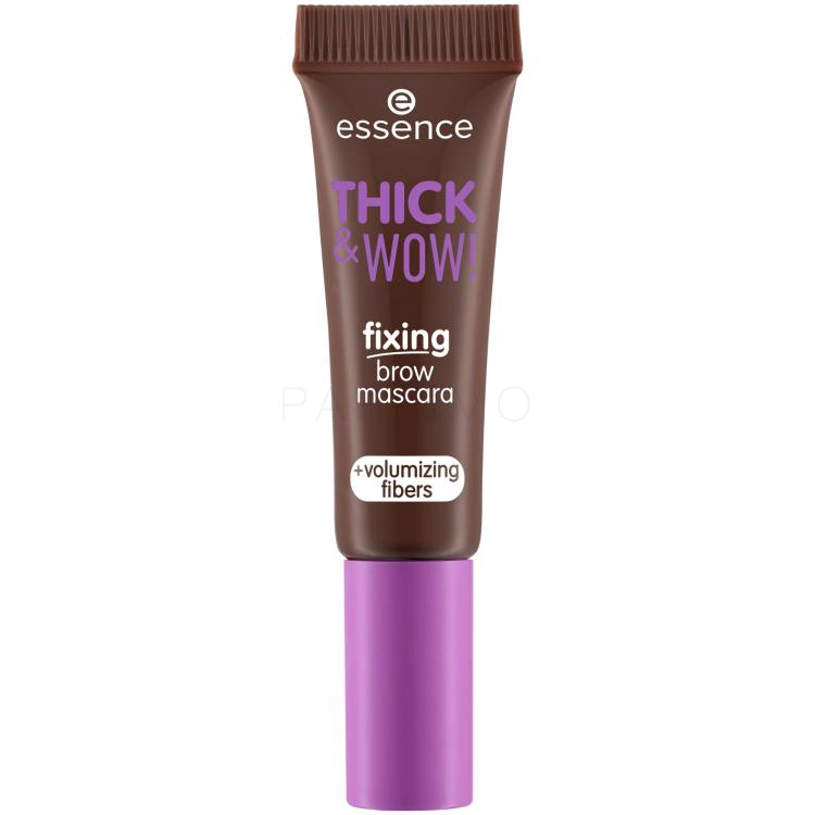 Essence Thick &amp; Wow! Fixing Brow Mascara Maskara za obrvi za ženske 6 ml Odtenek 03 Brunette Brown