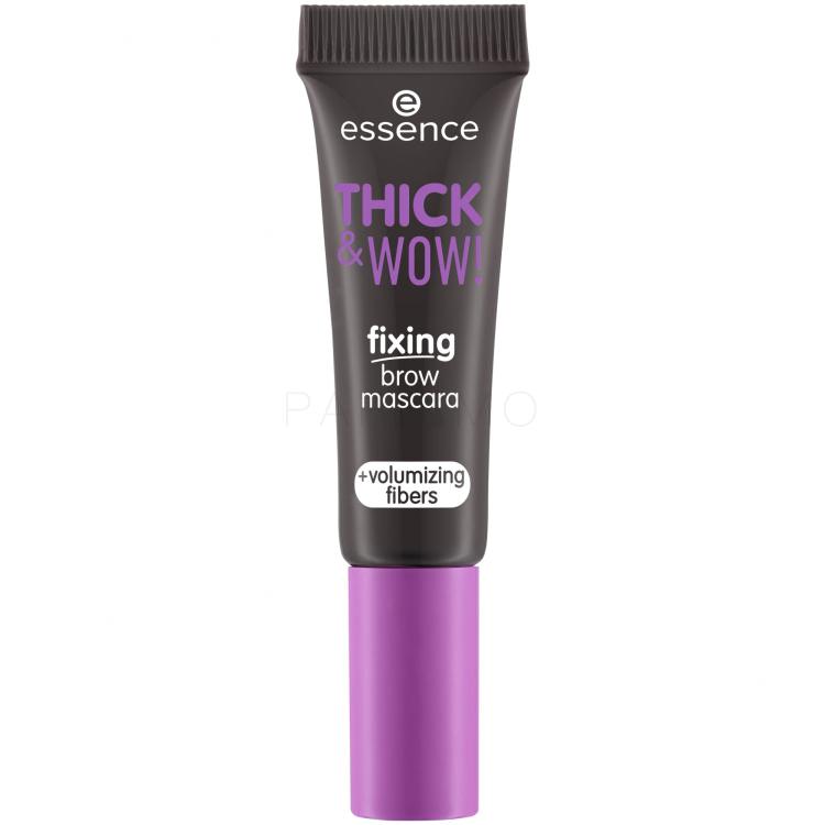 Essence Thick &amp; Wow! Fixing Brow Mascara Maskara za obrvi za ženske 6 ml Odtenek 04 Espresso Brown