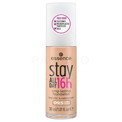 Essence Stay All Day 16h Puder za ženske 30 ml Odtenek 09.5 Soft Buff