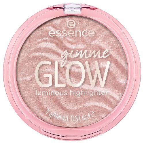 Essence Gimme Glow Luminous Highlighter Osvetljevalec za ženske 9 g Odtenek 20 Lovely Rose