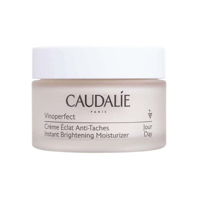 Caudalie Vinoperfect Instant Brightening Moisturizer Dnevna krema za obraz za ženske 50 ml poškodovana škatla