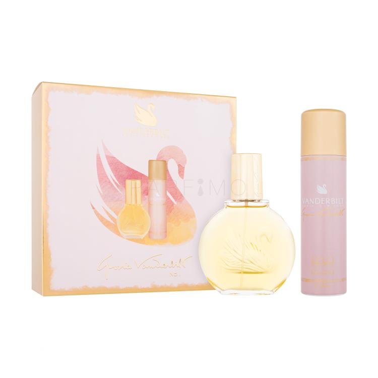 Gloria Vanderbilt Vanderbilt Darilni set toaletna voda 100 ml + deodorant 150 ml poškodovana škatla