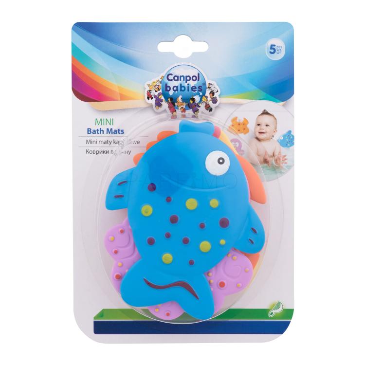 Canpol babies Mini Bath Mats Kopalniški dodatek za otroke 5 kos