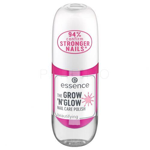 Essence The Grow&#039;N&#039;Glow Nail Care Polish Nega nohtov za ženske 8 ml