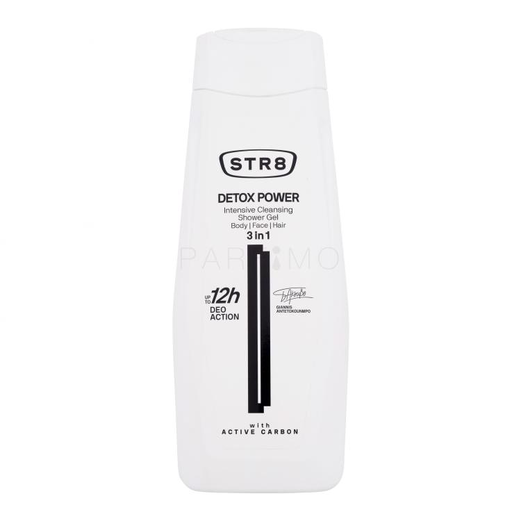 STR8 Detox Power Intensive Cleansing Shower Gel Gel za prhanje za moške 400 ml