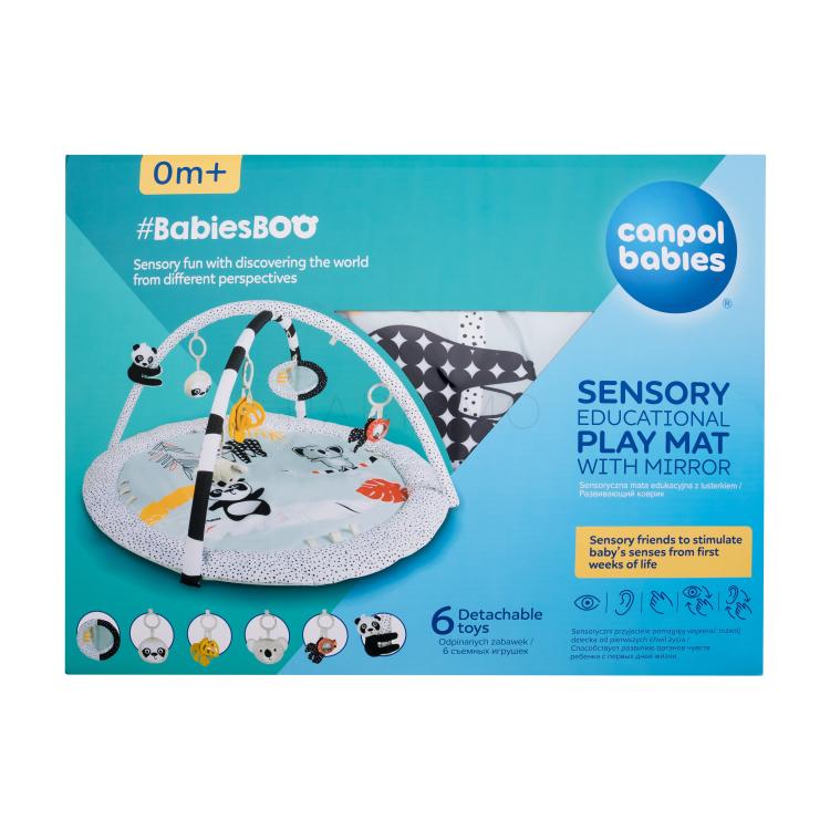 Canpol babies BabiesBoo Sensory Educational Play Mat Igrača za otroke 1 kos