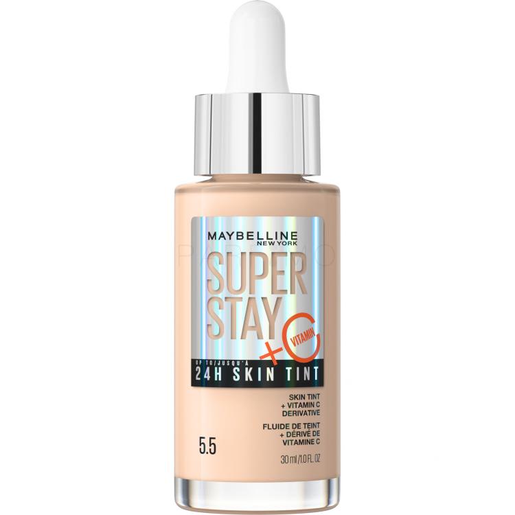 Maybelline Superstay 24H Skin Tint + Vitamin C Puder za ženske 30 ml Odtenek 5.5