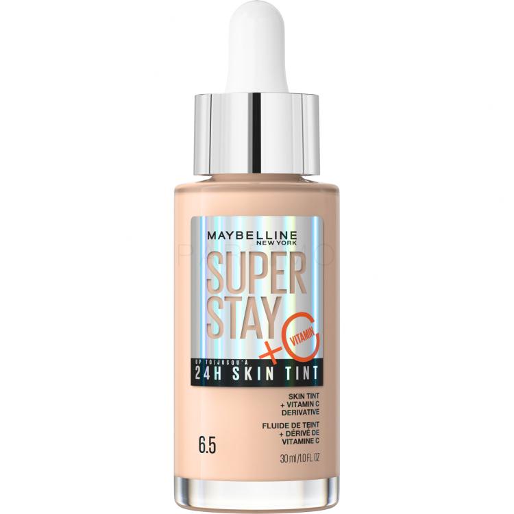 Maybelline Superstay 24H Skin Tint + Vitamin C Puder za ženske 30 ml Odtenek 6.5