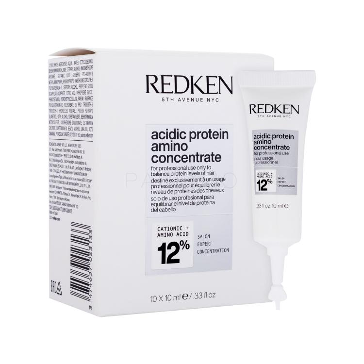 Redken Acidic Protein Amino Concentrate Serum za lase za ženske 10x10 ml