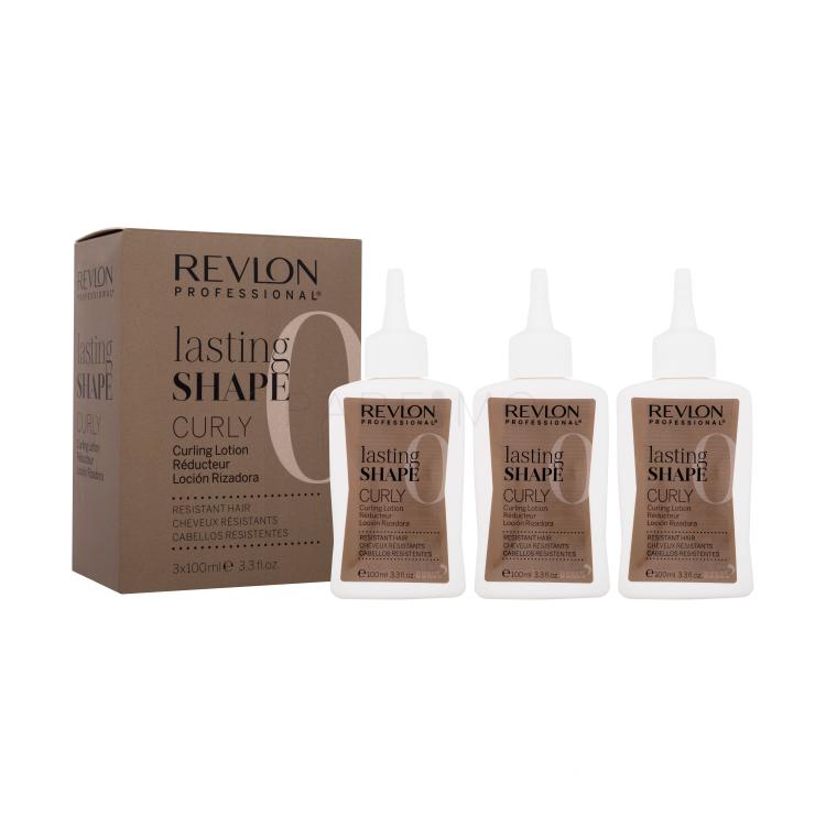 Revlon Professional Lasting Shape Curly Curling Lotion Resistant Hair 0 Za kodraste lase za ženske 3x100 ml