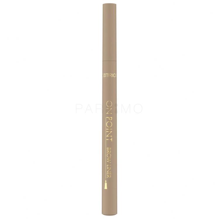 Catrice On Point Brow Liner Svinčnik za obrvi za ženske 1 ml Odtenek 010 Dark Blonde