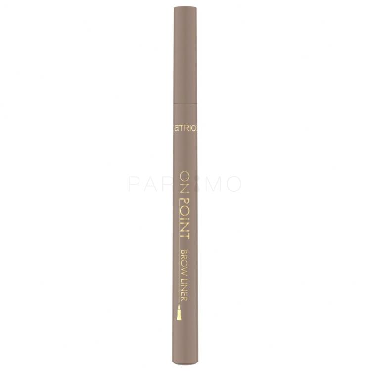 Catrice On Point Brow Liner Svinčnik za obrvi za ženske 1 ml Odtenek 020 Medium Brown