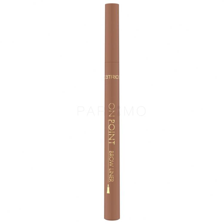 Catrice On Point Brow Liner Svinčnik za obrvi za ženske 1 ml Odtenek 030 Warm Brown