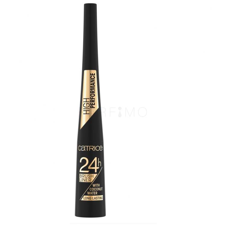 Catrice 24H Brush Liner Longlasting Črtalo za oči za ženske 3 ml Odtenek 010 Ultra Black