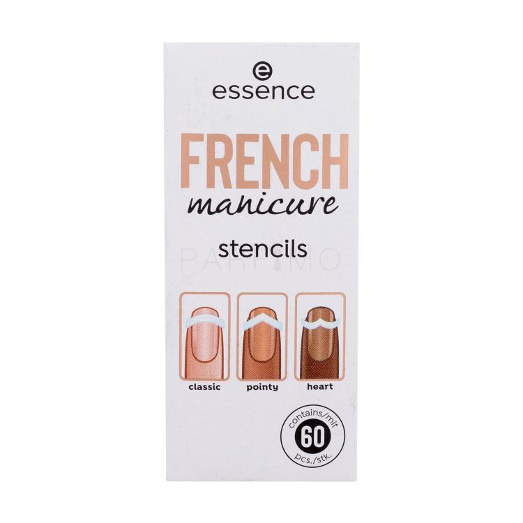 Essence French Manicure Stencils 01 Walk The Line Manikura za ženske Set