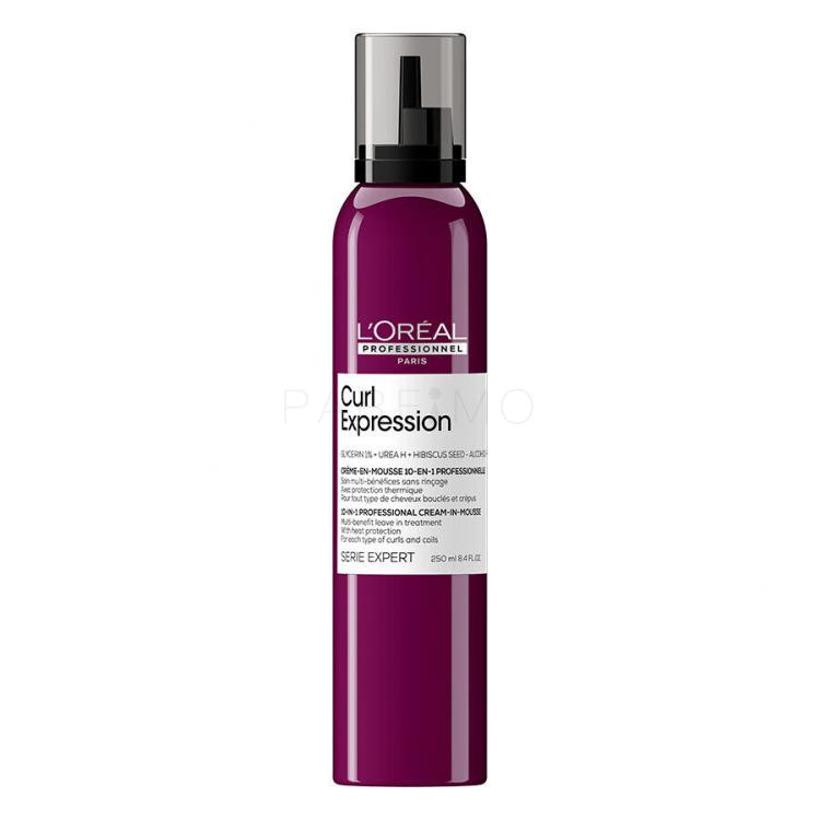 L&#039;Oréal Professionnel Curl Expression 10-In-1 Professional Cream-In-Mousse Za kodraste lase za ženske 250 ml