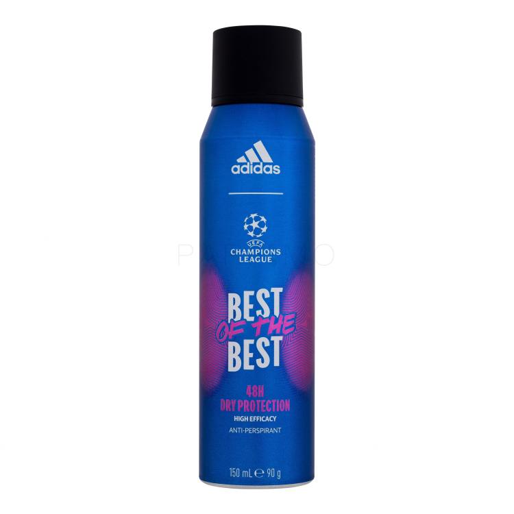 Adidas UEFA Champions League Best Of The Best 48H Dry Protection Antiperspirant za moške 150 ml