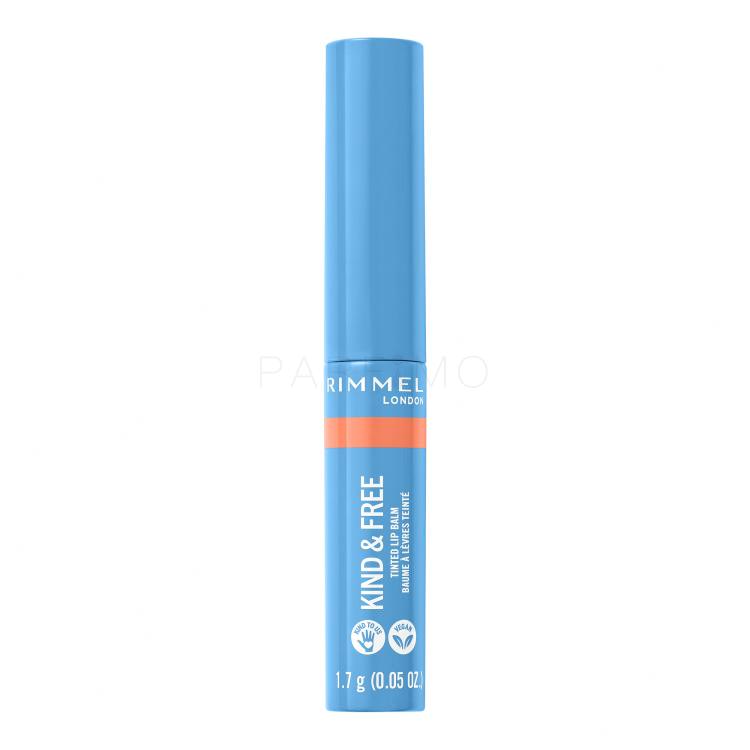 Rimmel London Kind &amp; Free Tinted Lip Balm Balzam za ustnice za ženske 4 g Odtenek 003 Tropical Spark