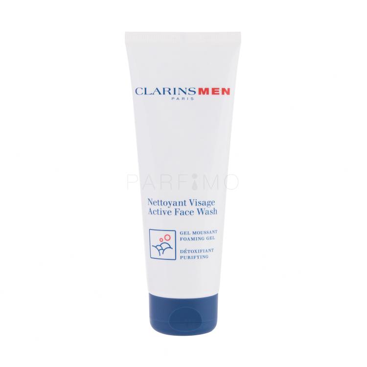 Clarins Men Active Face Wash Čistilna pena za moške 125 ml poškodovana škatla