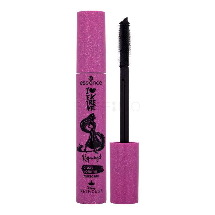 Essence Disney Princess I ♥ Extreme Rapunzel Maskara za ženske 12 ml Odtenek Ultra Black