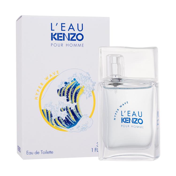 KENZO L´Eau Kenzo Pour Homme Hyper Wave Toaletna voda za moške 30 ml