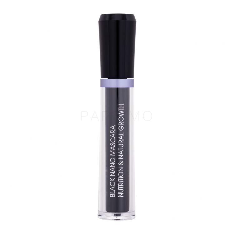 M2 Beauté Black Nano Mascara Nutrition &amp; Natural Growth Maskara za ženske 6 ml Odtenek Black