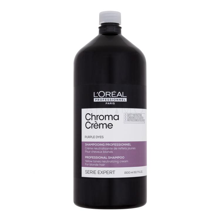 L&#039;Oréal Professionnel Chroma Crème Professional Shampoo Purple Dyes Šampon za ženske 1500 ml