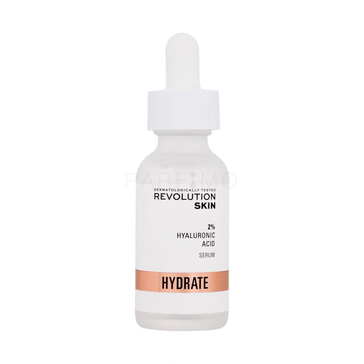 Revolution Skincare Hydrate 2% Hyaluronic Acid Serum Serum za obraz za ženske 30 ml