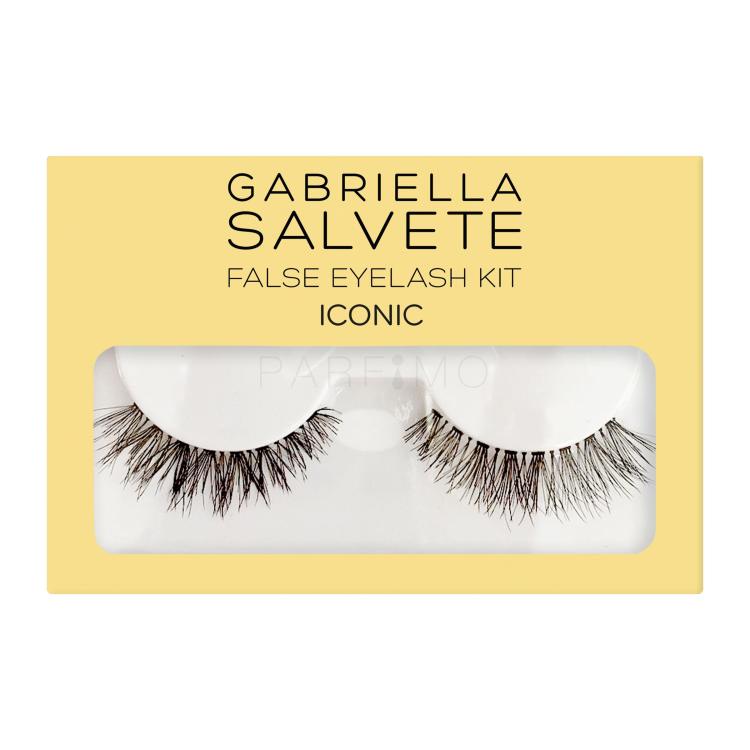 Gabriella Salvete False Eyelash Kit Iconic Umetne trepalnice za ženske 1 kos