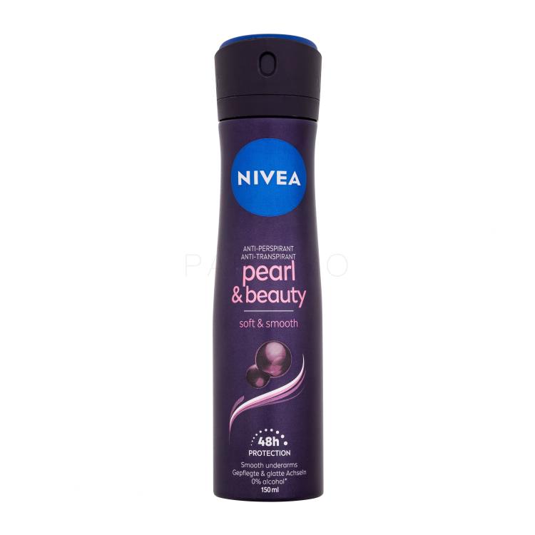 Nivea Pearl &amp; Beauty Black 48H Antiperspirant za ženske 150 ml
