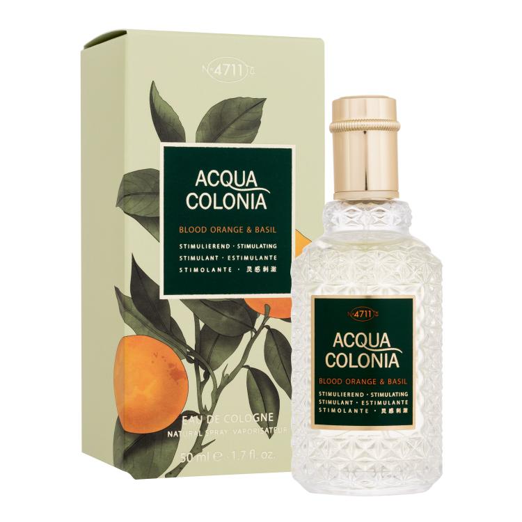 4711 Acqua Colonia Blood Orange &amp; Basil Kolonjska voda 50 ml
