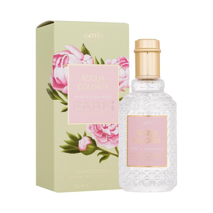 4711 Acqua Colonia Peony &amp; Sandalwood Kolonjska voda 50 ml