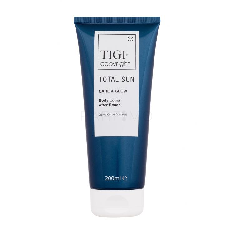 Tigi Copyright Total Sun Care &amp; Glow Body Lotion After Beach Izdelki po sončenju za ženske 200 ml