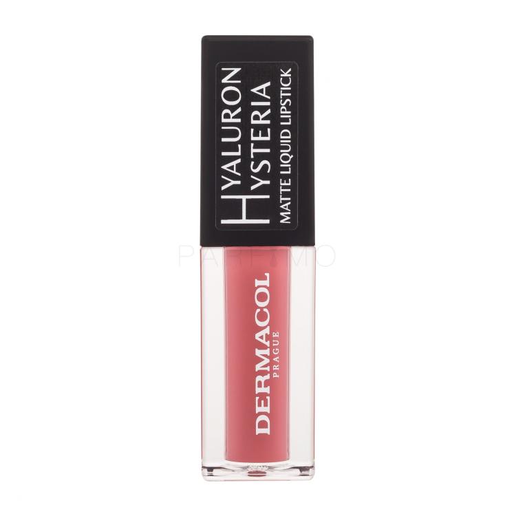 Dermacol Hyaluron Hysteria Matte Liquid Lipstick Šminka za ženske 4,5 ml Odtenek 03