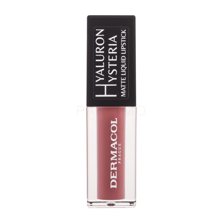 Dermacol Hyaluron Hysteria Matte Liquid Lipstick Šminka za ženske 4,5 ml Odtenek 05