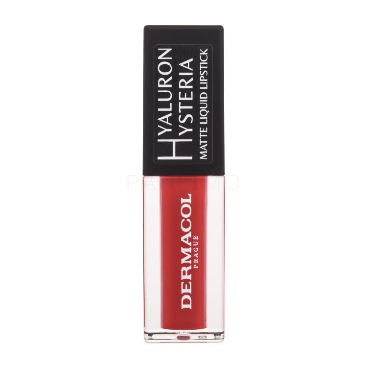 Dermacol Hyaluron Hysteria Matte Liquid Lipstick Šminka za ženske 4,5 ml Odtenek 07