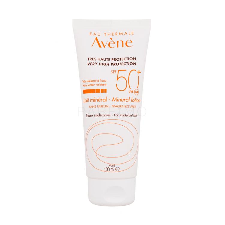 Avene Sun Mineral Milk SPF50+ Zaščita pred soncem za telo 100 ml