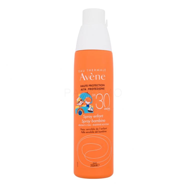 Avene Sun Kids Spray SPF30 Zaščita pred soncem za telo za otroke 200 ml