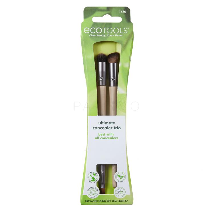 EcoTools Brush Ultimate Concealer Trio Čopič za ličenje za ženske Set