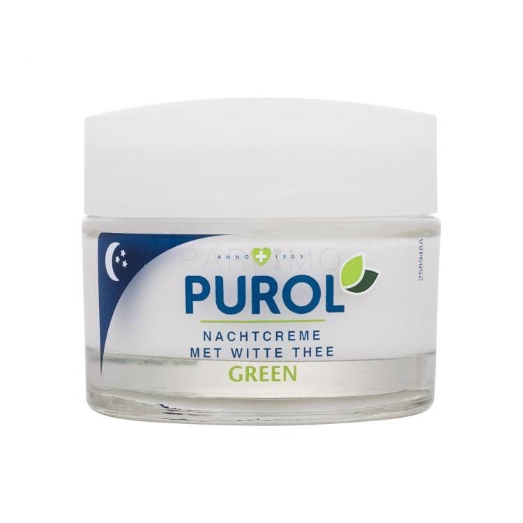 Purol Green Night Cream Nočna krema za obraz za ženske 50 ml