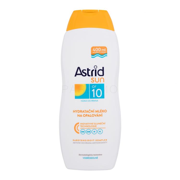 Astrid Sun Moisturizing Suncare Milk SPF10 Zaščita pred soncem za telo 400 ml