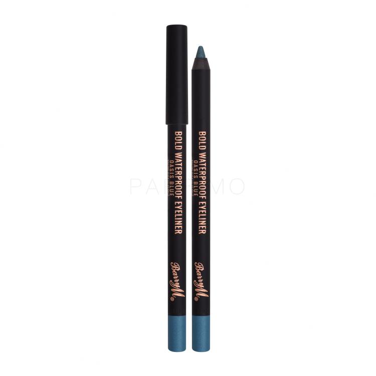 Barry M Bold Waterproof Eyeliner Svinčnik za oči za ženske 1,2 g Odtenek Oasis Blue