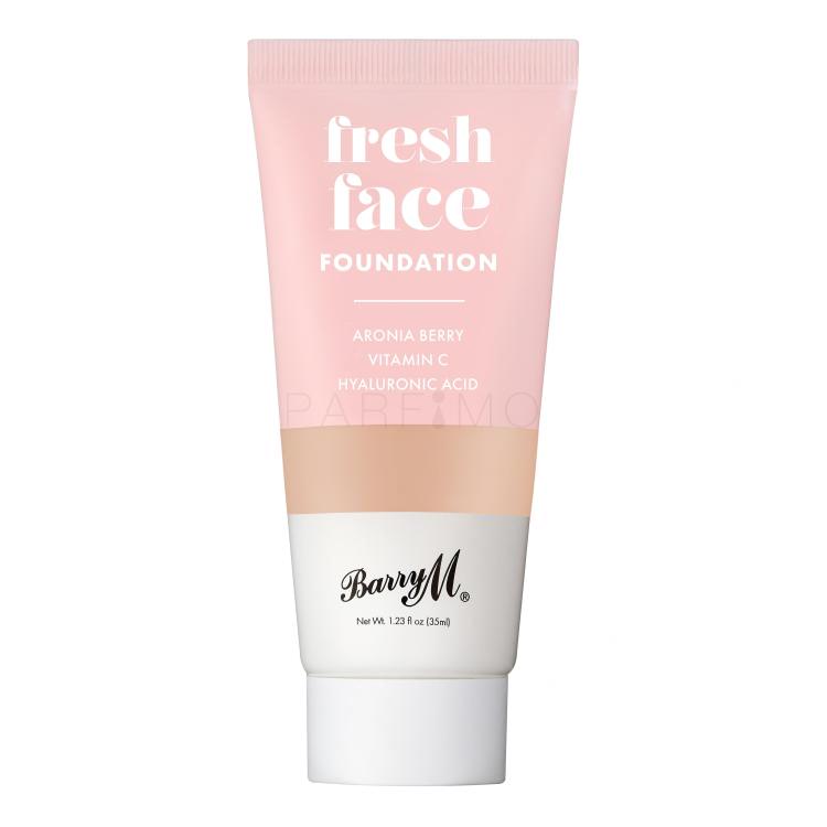 Barry M Fresh Face Foundation Puder za ženske 35 ml Odtenek 7