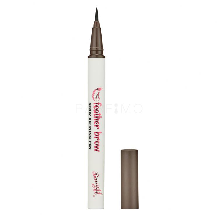 Barry M Feather Brow Brow Defining Pen Svinčnik za obrvi za ženske 0,6 g Odtenek Medium