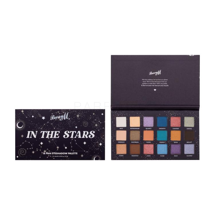 Barry M In The Stars 18 Pan Eyeshadow Pallete Senčilo za oči za ženske 12,6 g