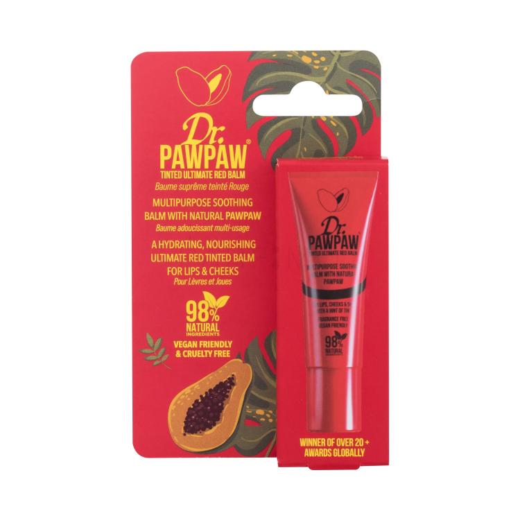 Dr. PAWPAW Balm Tinted Ultimate Red Balzam za ustnice za ženske 10 ml
