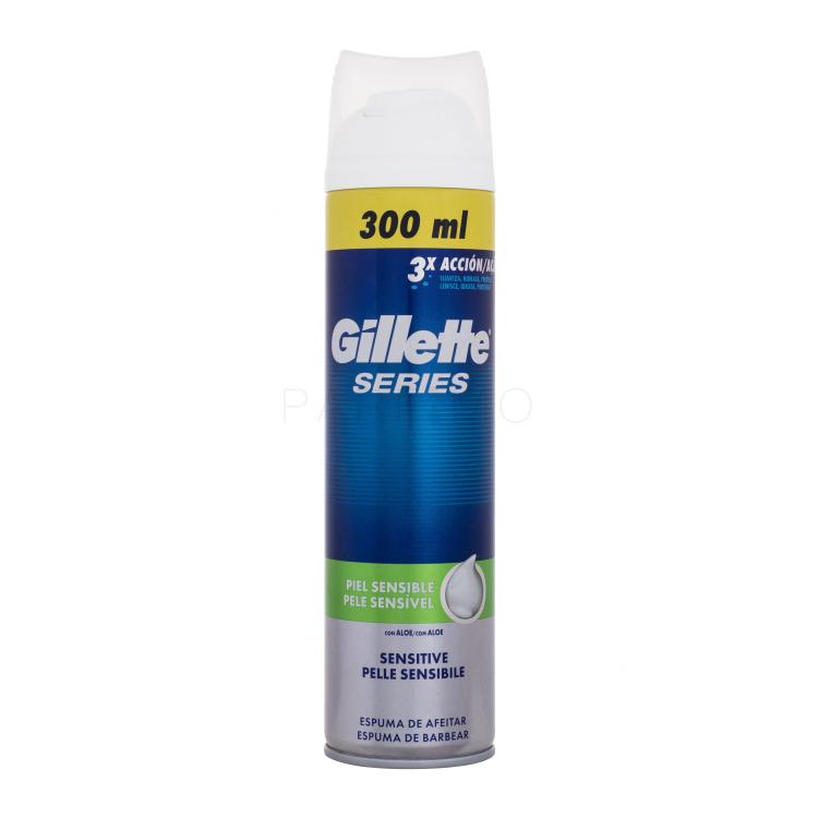 Gillette Series Sensitive Pena za britje za moške 300 ml