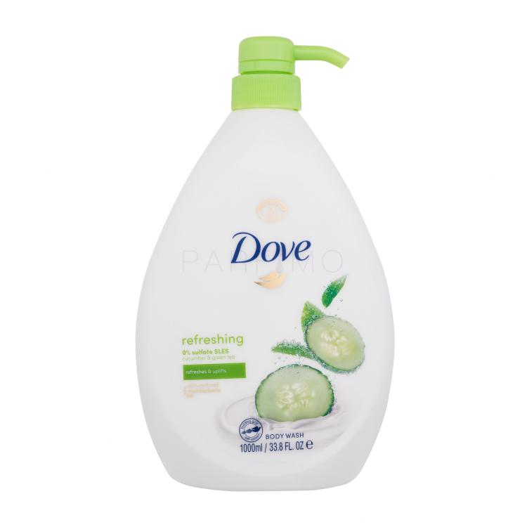 Dove Refreshing Cucumber &amp; Green Tea Gel za prhanje za ženske 1000 ml