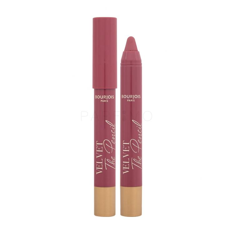 BOURJOIS Paris Velvet The Pencil Šminka za ženske 1,8 g Odtenek 03 In Mauve Again