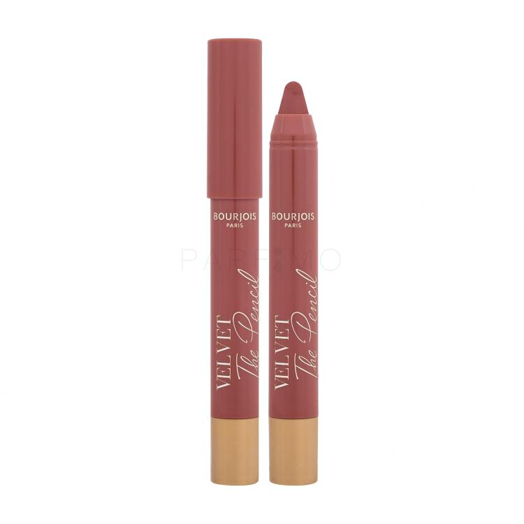 BOURJOIS Paris Velvet The Pencil Šminka za ženske 1,8 g Odtenek 04 Less Is Brown